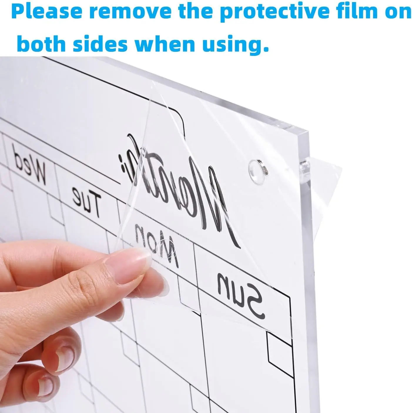 Original Customized Acrylic Magnetic Dry Erase Boards Whiteboard Acrylic Dry Erase Board