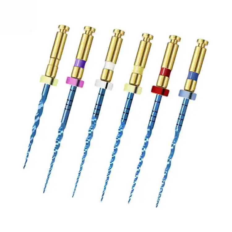 21/25/31mm Dental Engine Use Endondontic Root Canal Niti Super Rotary File Endo Rotary Files