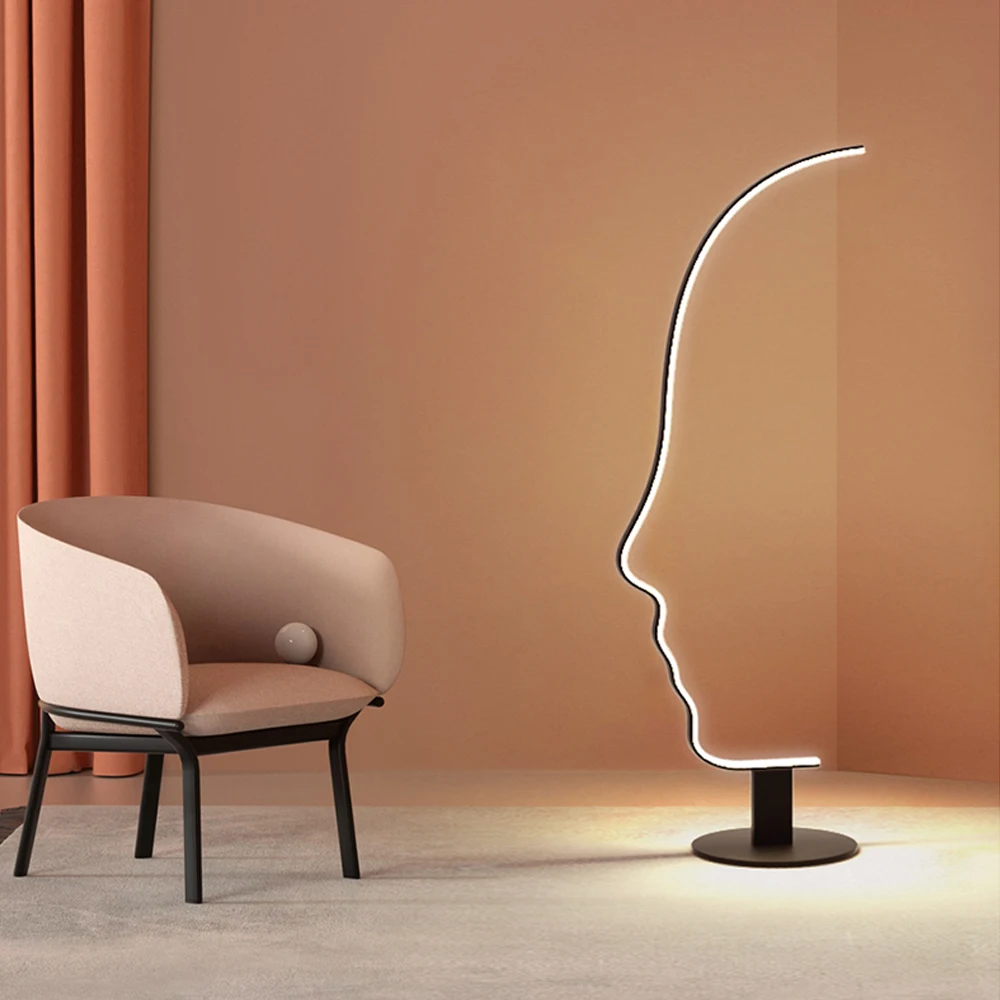 Minimalist home decor standing floor lamp chandelier