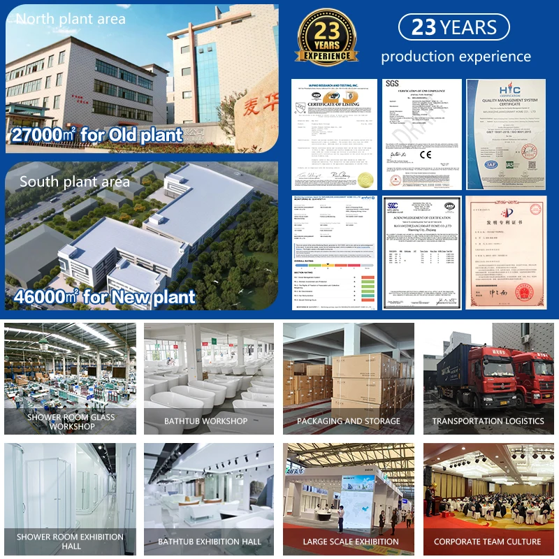 CUPC  Acrylic soaking Freestanding Bath Tub overstaw packing