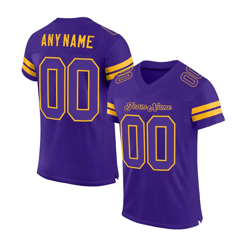 Cheap Clothing Custom Design Sublimation Print Tackle Twill American Football Jersey For Men