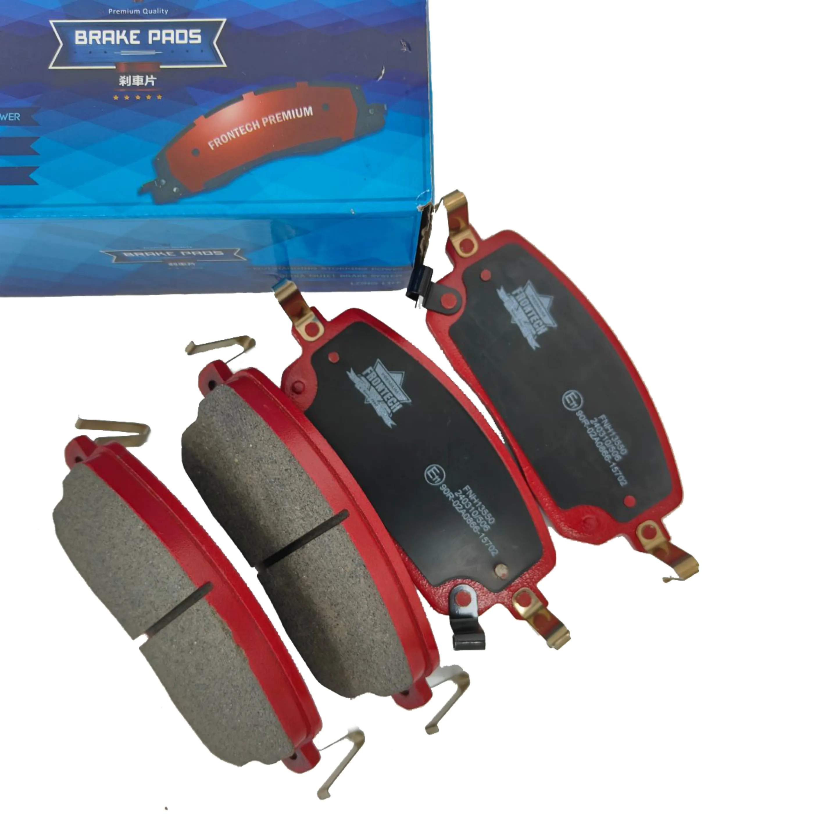 New Ceramic Brake Pads for RAV4 Camry Suda Auto Electric Car Parts Compatible with BMW E85 Disk Break Pads