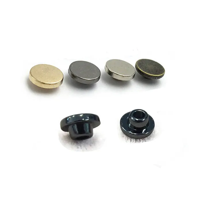 Высокое качество липкие свойства серьги-гвоздики джинсы заклепки кнопки нажимаются изготовленные на заказ кожаные заклепки для одежды сумка