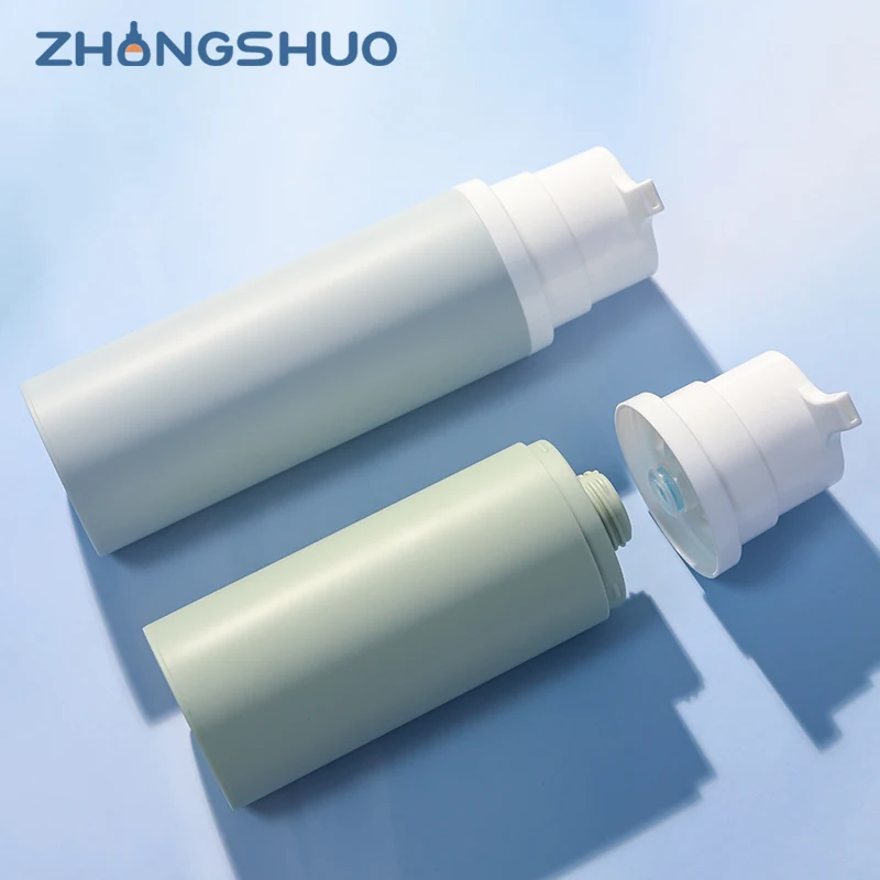 luxury pp airless pump bottle 200ml 250 ml eye cream airless pump bottle lotion cosmetic package container for skincare