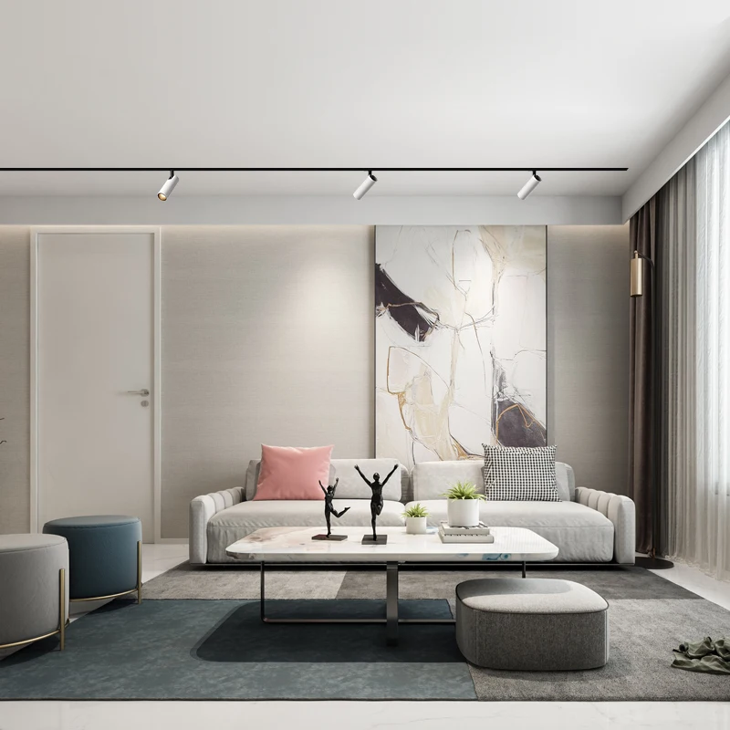 NEW Design COB 3W  Track Light Rail Magnetic 48V LED Light