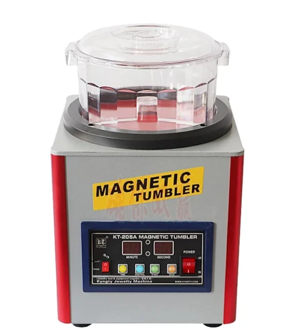 CE 800g Jewelry Gold Silver Tools Magnetic Polishing Tumbler Jewelry Cleaner Polisher Machine