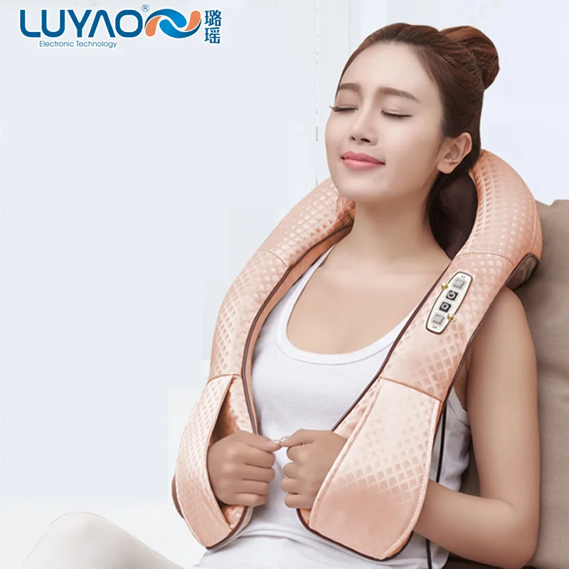 body massage equipment neck and shoulder back massager shitasu kneading like human hands LY-807A