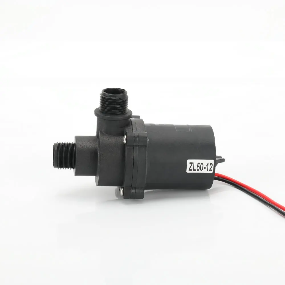 12V or 24V Brushless hot water booster pump brushless 24v dc mini water pump high flow rate