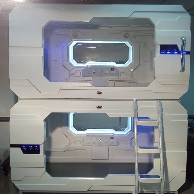 
Latest Beautiful Design Patented Transverse Capsule Hotel Bed ,Capsule Hotel manufacturer On Sale 