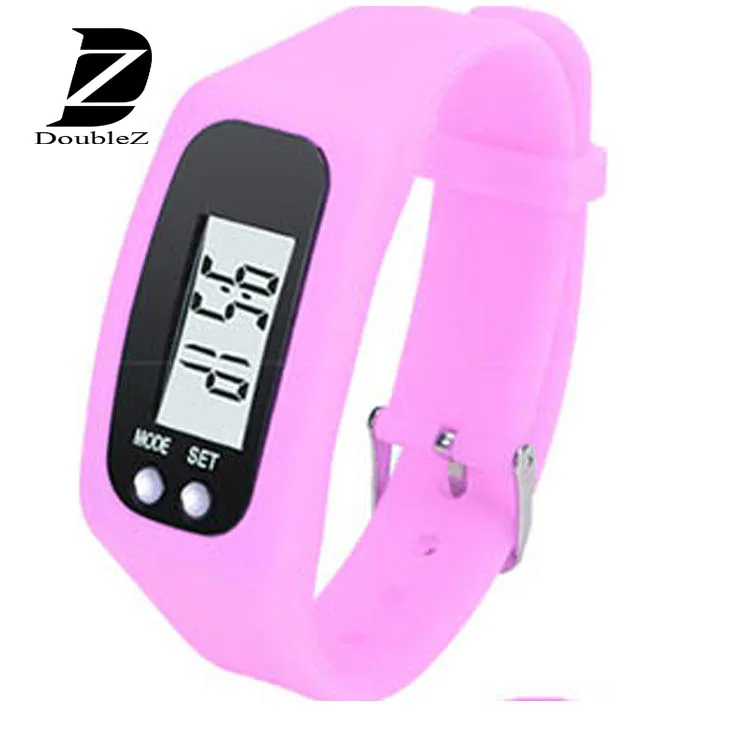 Wholesale Silicone pedometer bracelet