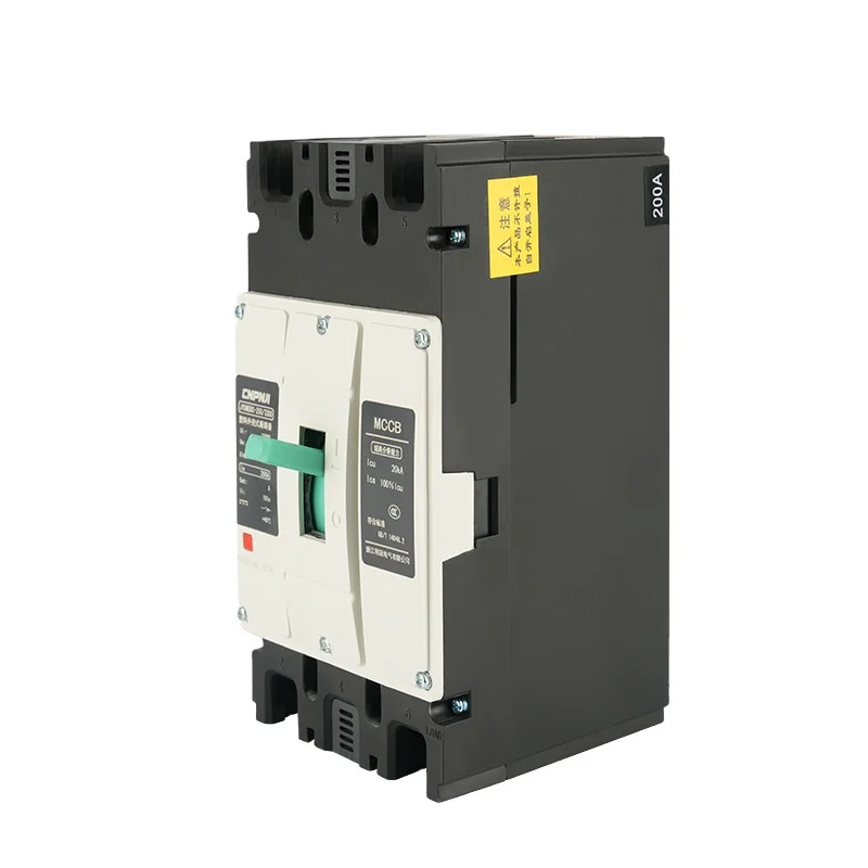 DC MCCB 63 80 100 125 Ампер DC500V 2P формованный корпус выключатель для систем PV