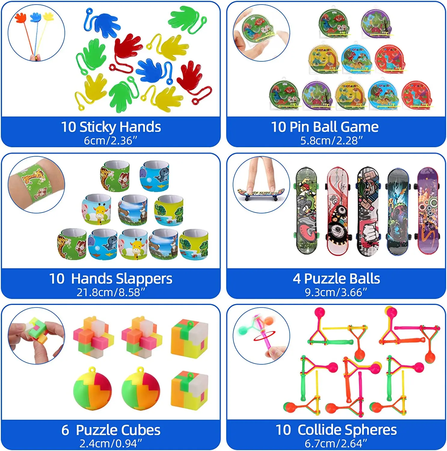 200pcs Classroom Party Favors Prizes for Kids Birthday Goodie Bag Fillers Pinata Fillers