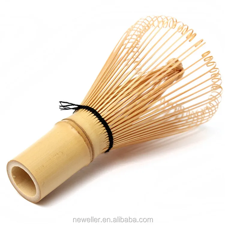 Newell Hotsale Chasen Set Durable High Quality Green Tea Bamboo Matcha Whisk 100 Prongs And Stand Spoon Set With Gift Box