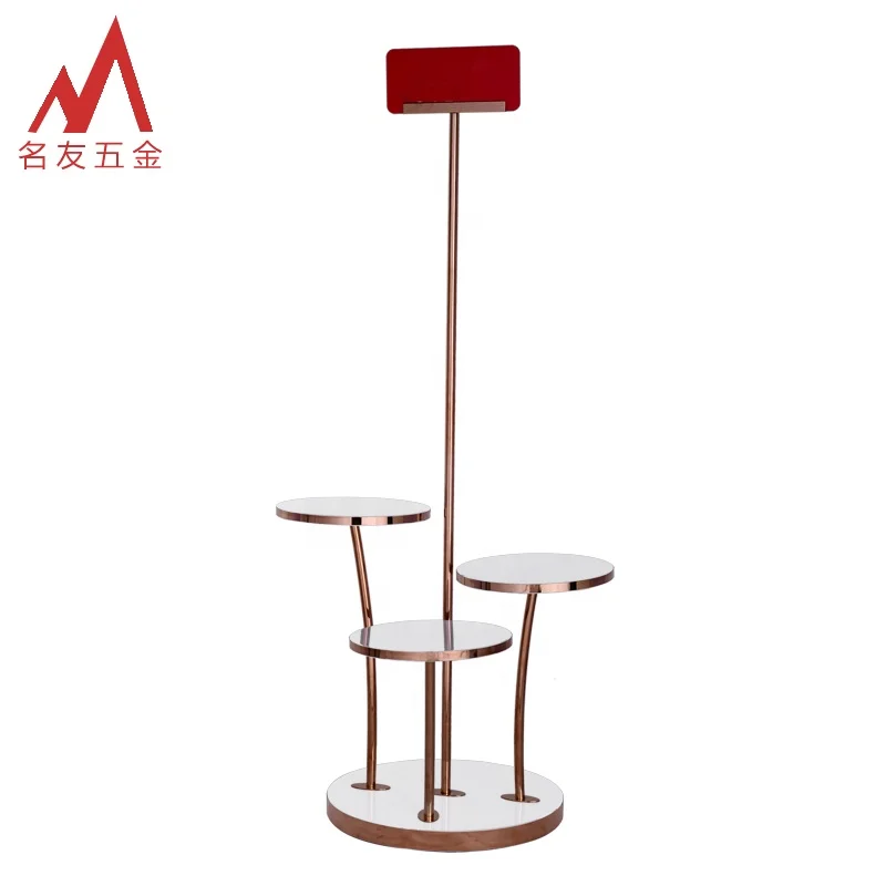 Handbag wood display gondolas shelf shop counter table for garment store