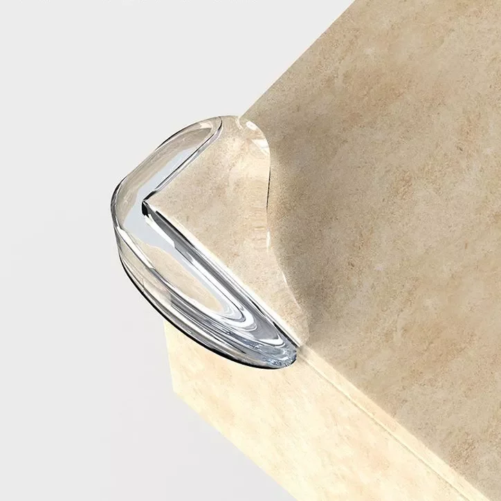 Мягкие прозрачные накладки на углы стола для дома, силиконовые формы, прозрачные L-образные защитные углы для безопасности детей