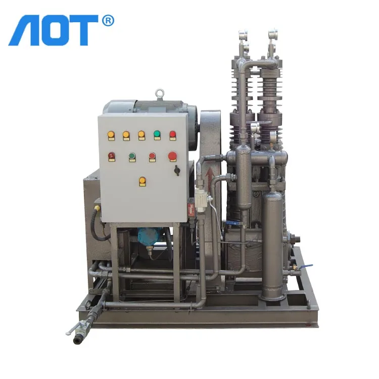 ZW-0.6/6-10 oil free compressor head/nitrogen compressor/compresor de aire