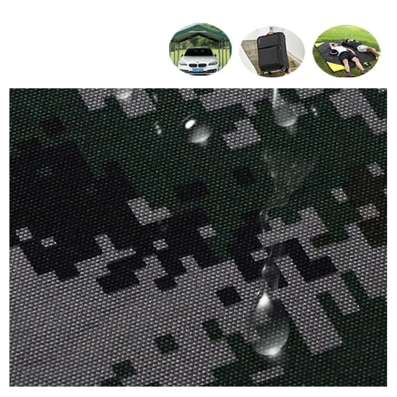 Китайская камуфляжная ткань для сумок, сумка-тоут с покрытием, эластичная ткань, Производитель Органических принтов, цифровая камуфляжная ткань Оксфорд
