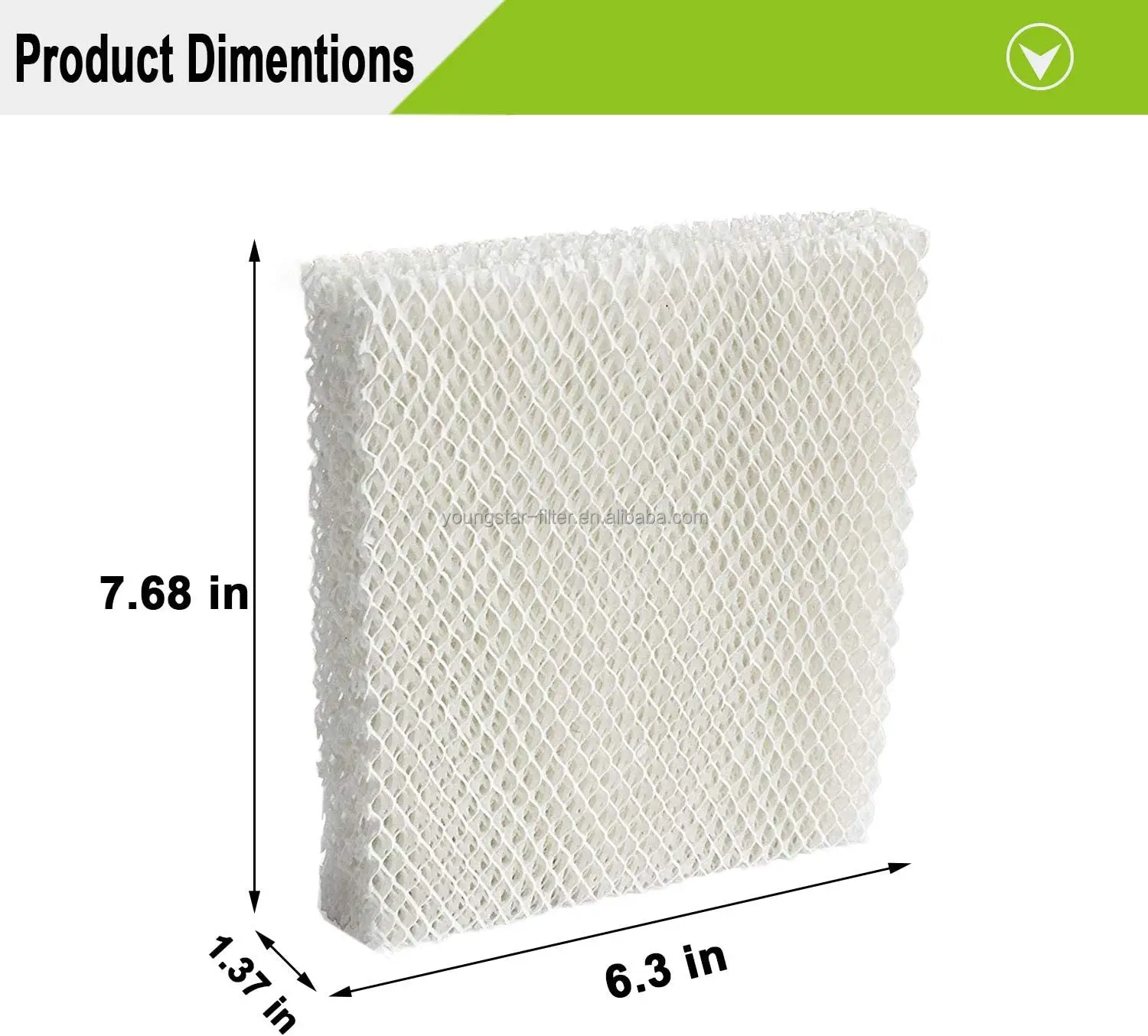  Humidifier Wicking Filter T for Honeywell Top Fill Tower HEV615 HEV620 Replacement HFT600T