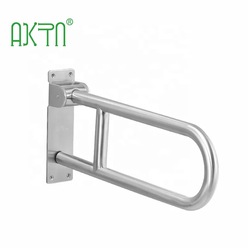 Wholesale Hospital Elderly Folding Grab Rails Disabled Toilet Handrail Grab Bar