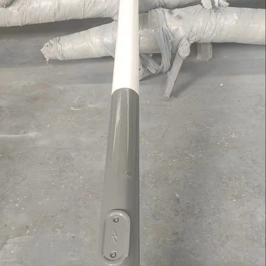 Classic 10 meters smart traffic light pole for football stadiums