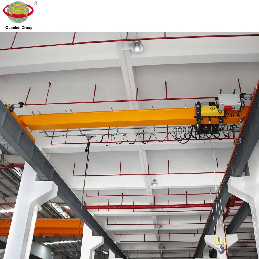 
3t overhead crane with hoist for warehouse 