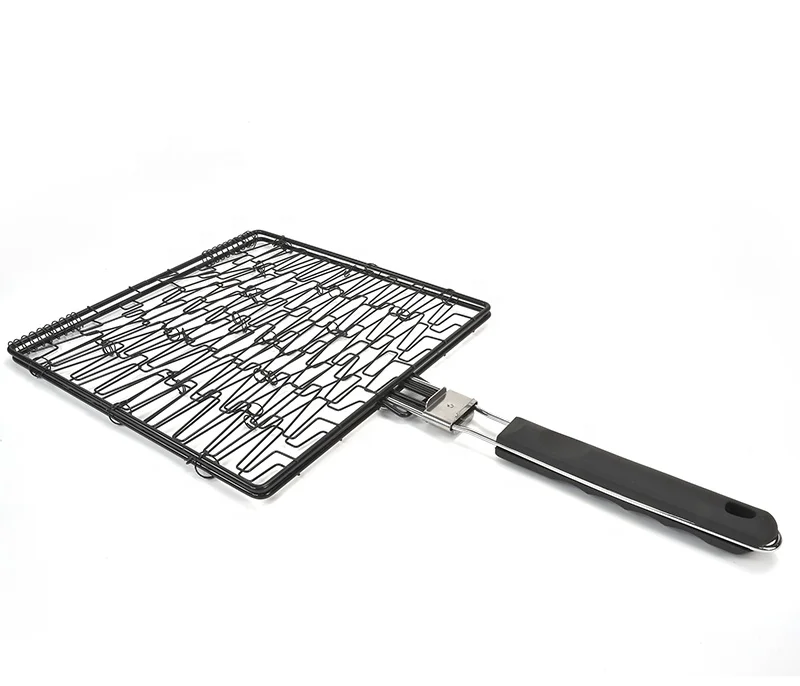 Барбекю барбекю портативный металлический набор инструментов для приготовления пищи антипригарная корзина гриля рыбного