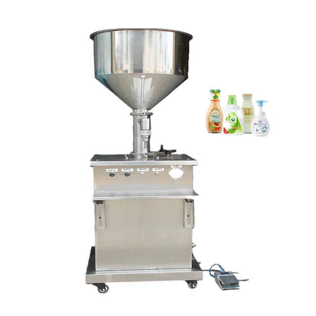 Hot Selling Semi-Automatic Vertical 100ml 500ml Pharmaceutical Oil Juice tomato Bottle Paste Liquid Water Filling Machines