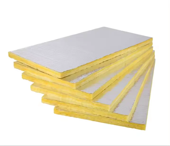 Fiberglass wool roll insulation blanket 40kg/m3 glasswool thermal insulation roll 25mm glass wool