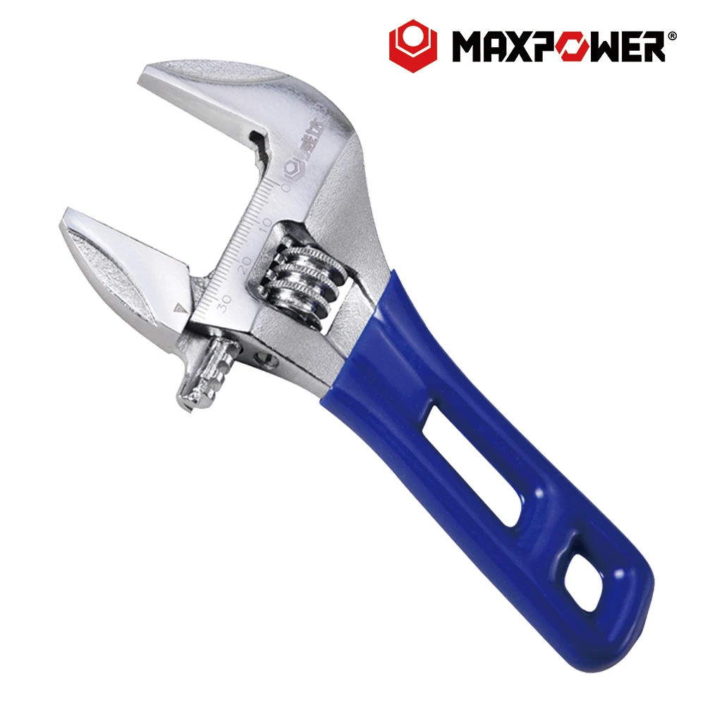 MAXPOWER Mini Lightweight Extra Jaw Stubby Adjustable Wrench