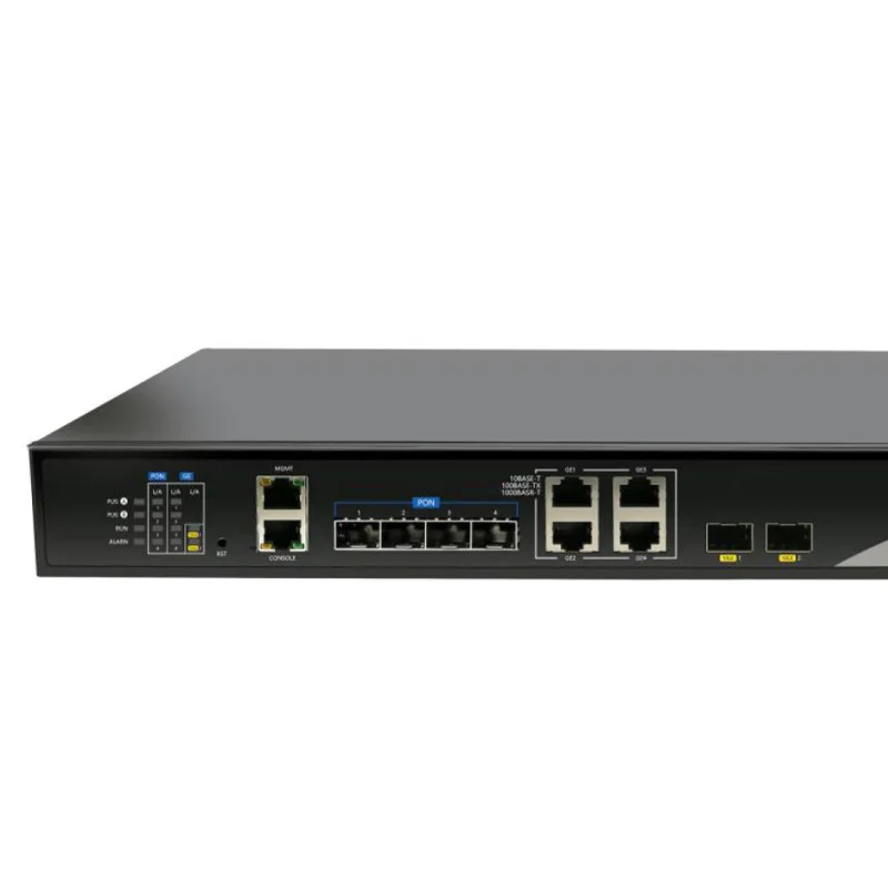 RL8004EL и 4 шт. PX20 +++ 10G порты Uplink EPON OLT разблокированный совместимый с Fiberhome HSGQ HUA WEI ZTE ONU