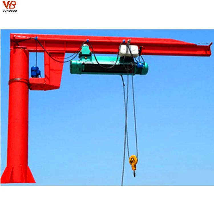 500kg cheap price engine lifting davit jib crane for sale