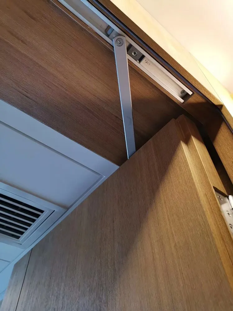 High Quality Cast Iron Concealed Sliding CAM Action Door Closer Image Max 80kg  two way door closer