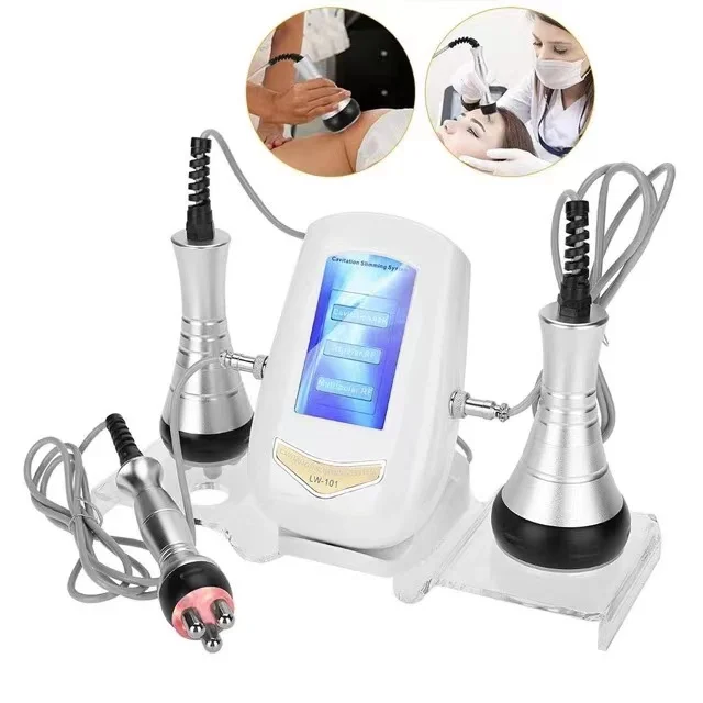 Portable 3 in 1  Radio Frequency 40k RF Body Slimming Machine Spa