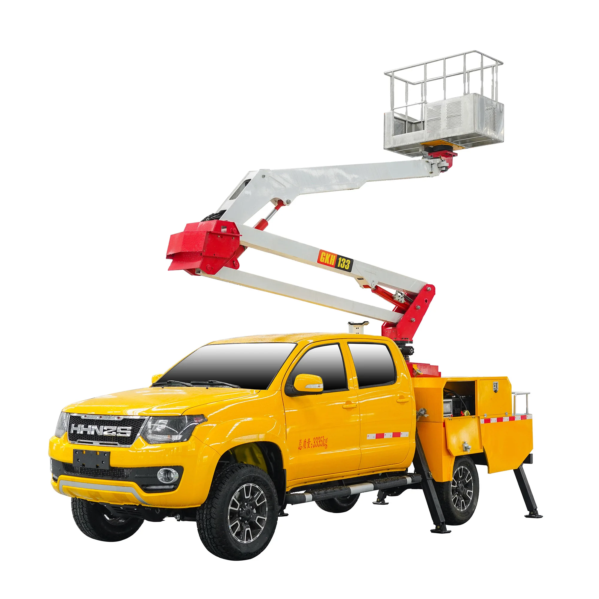 12m 14 m Truck Mounted Aerial Platform Man Lift Trucks Folding Booms Basket Truck Crane lift