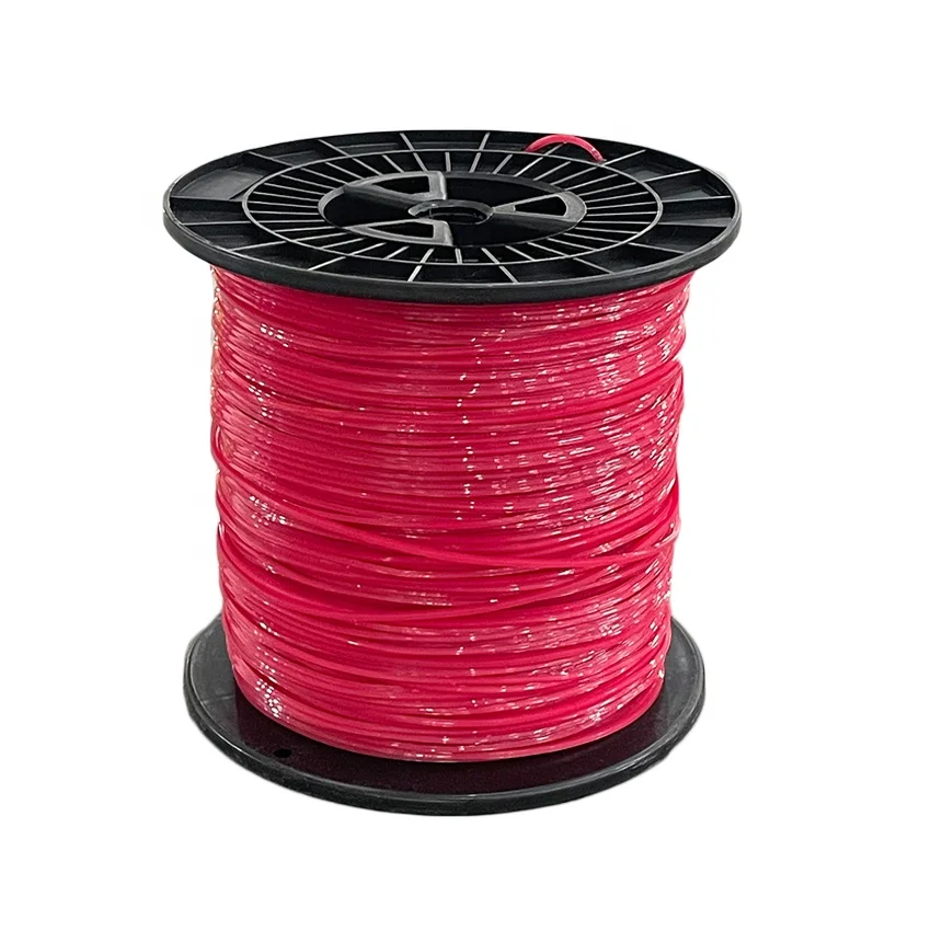 3.3mm 3.5mm red square power tools garden part grass trimmer line Garden grass Trimmer Line