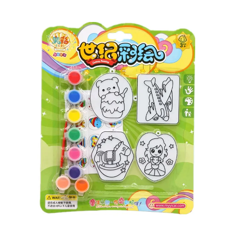 Factory Supply DIY Blank Acrylic Keychain, Popular Cartoon Character Keychains For Kids