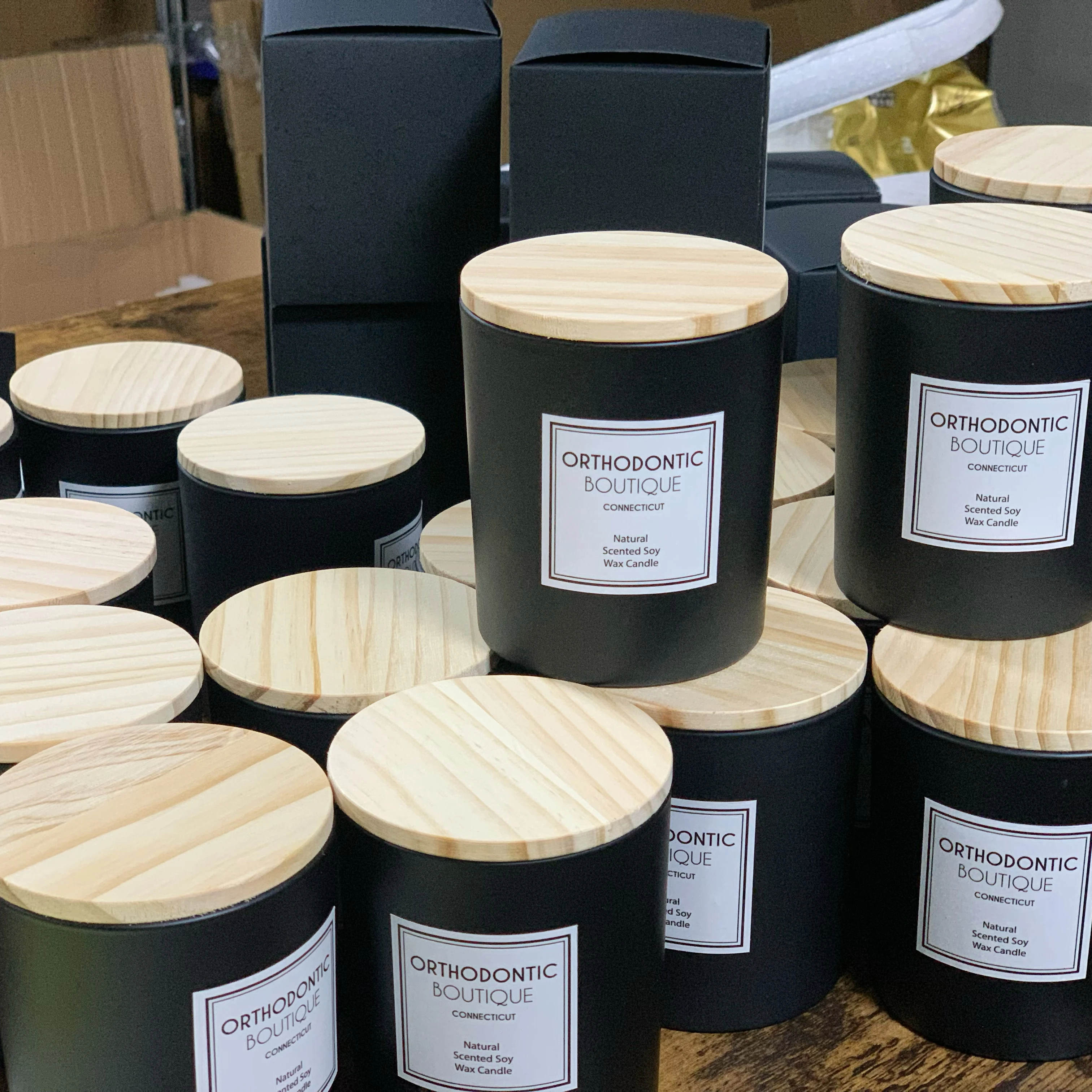 Wholesale Manufacture High Quality Custom Scented Candles