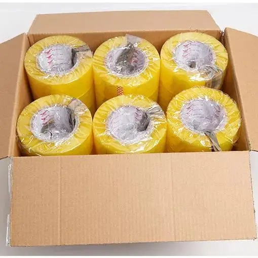 Promotional Top Quality Clear Acrylic Soft Waterproof Adhesive Tape For Packing