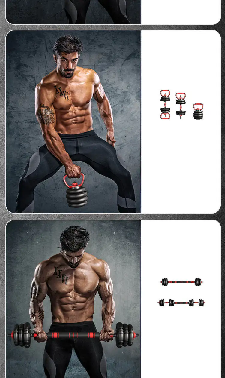 Free weights body building custom logo Multifunction Gym Fitness Equipment barbell 15kg 20kg 30kg 40kg Adjustable Dumbbell Set