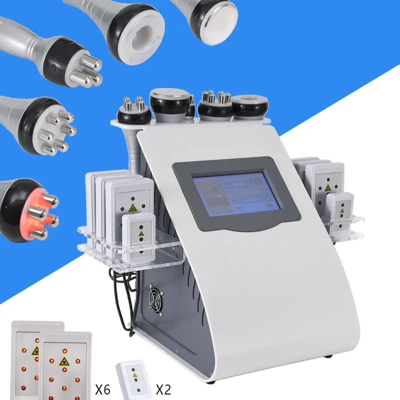 Home Use 40k Cavi Fat Remove Radio Frequency Body Slimming Skin Tightening 6 in 1 Cavi Machine for home spa salon use