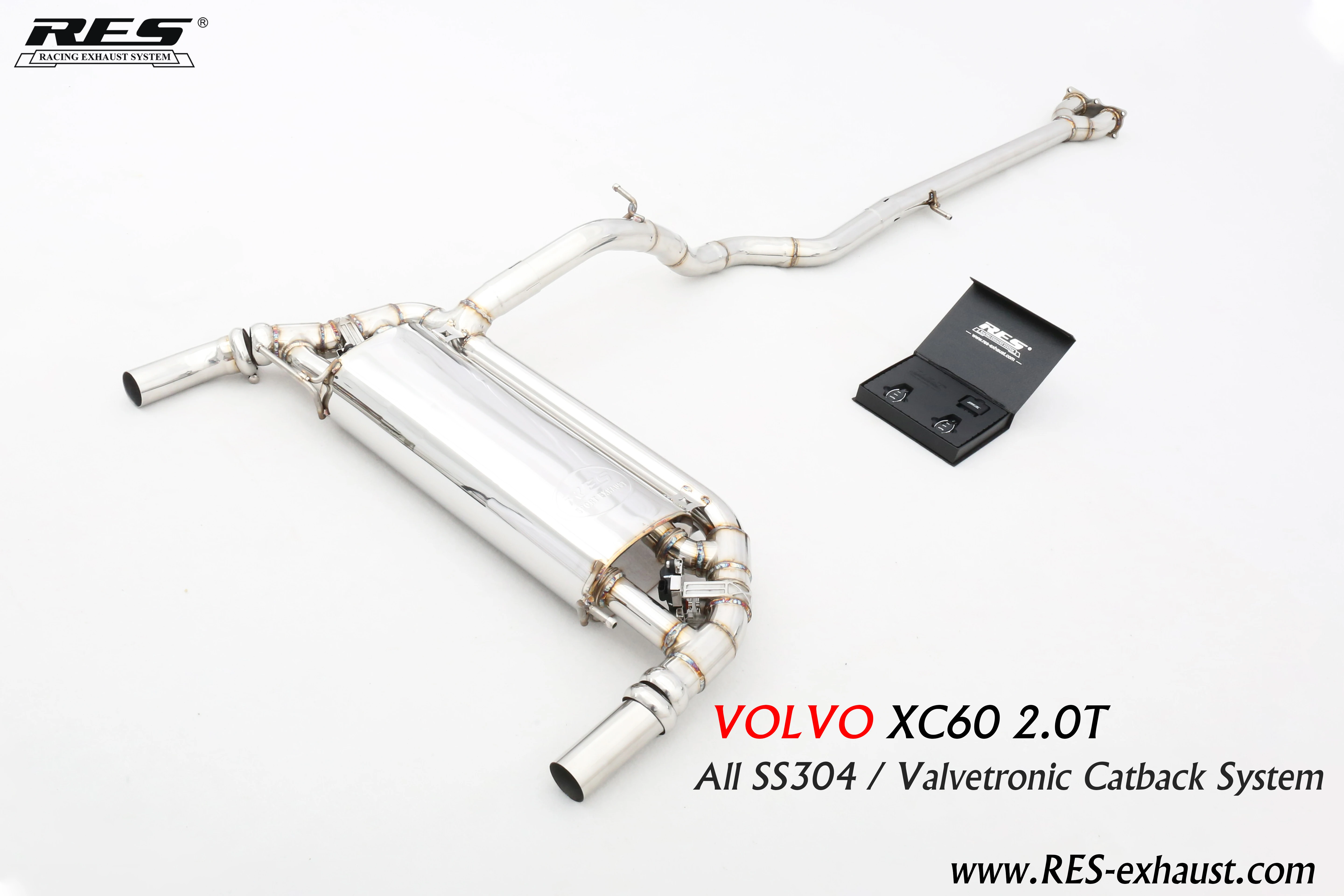 Для системы Volvo XC60 T5/B5/T8 из нержавеющей стали/титана Valvetronic Catback