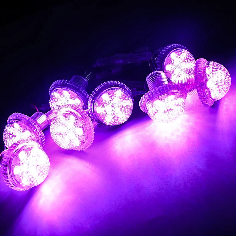 Trade Assurance Smar RGB full color Pixel Light Source GS8206 35mm 9leds Pixel Led Point Lights