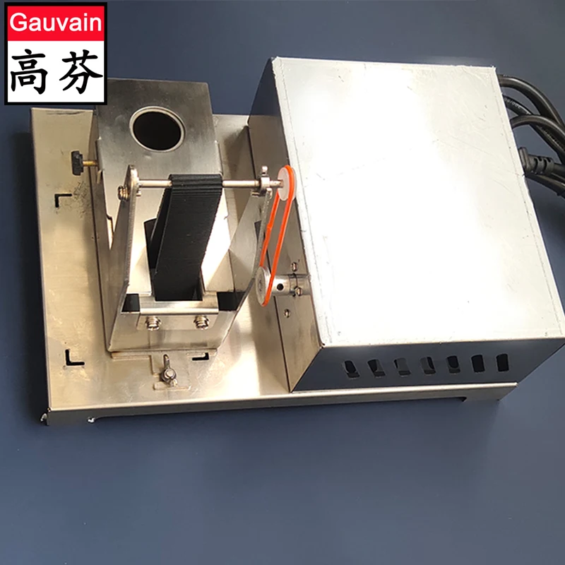 Односторонняя электрическая машина для покраски кромок кожи для ленточных сумок, Легкая очистка, 220 В