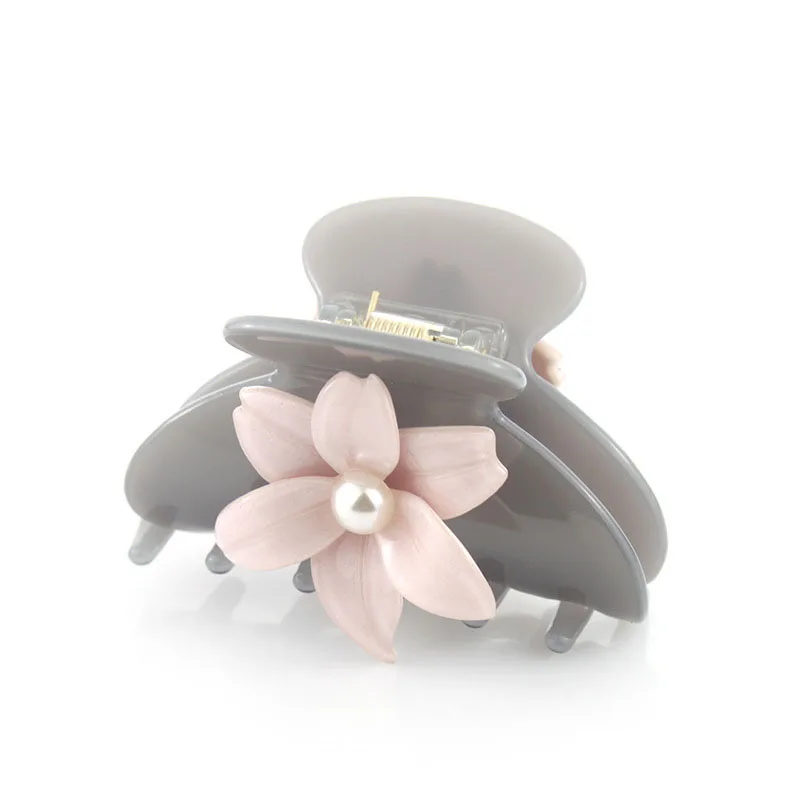 Honey Flower France Premium Mini Hair Claw Clips Flower embellished Hair Clips for Women Glitter Clips