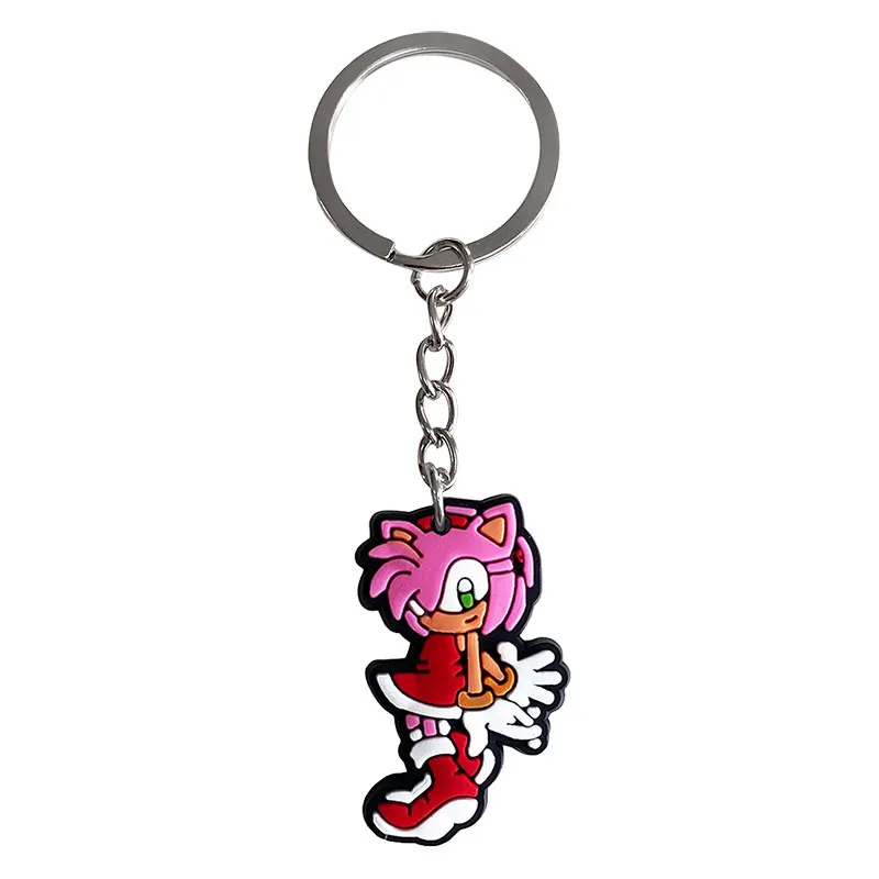 Custom Japan Cartoon Keyring Rubber Kawaii Key chain 3D PVC Keychain For Promotion Gifts
