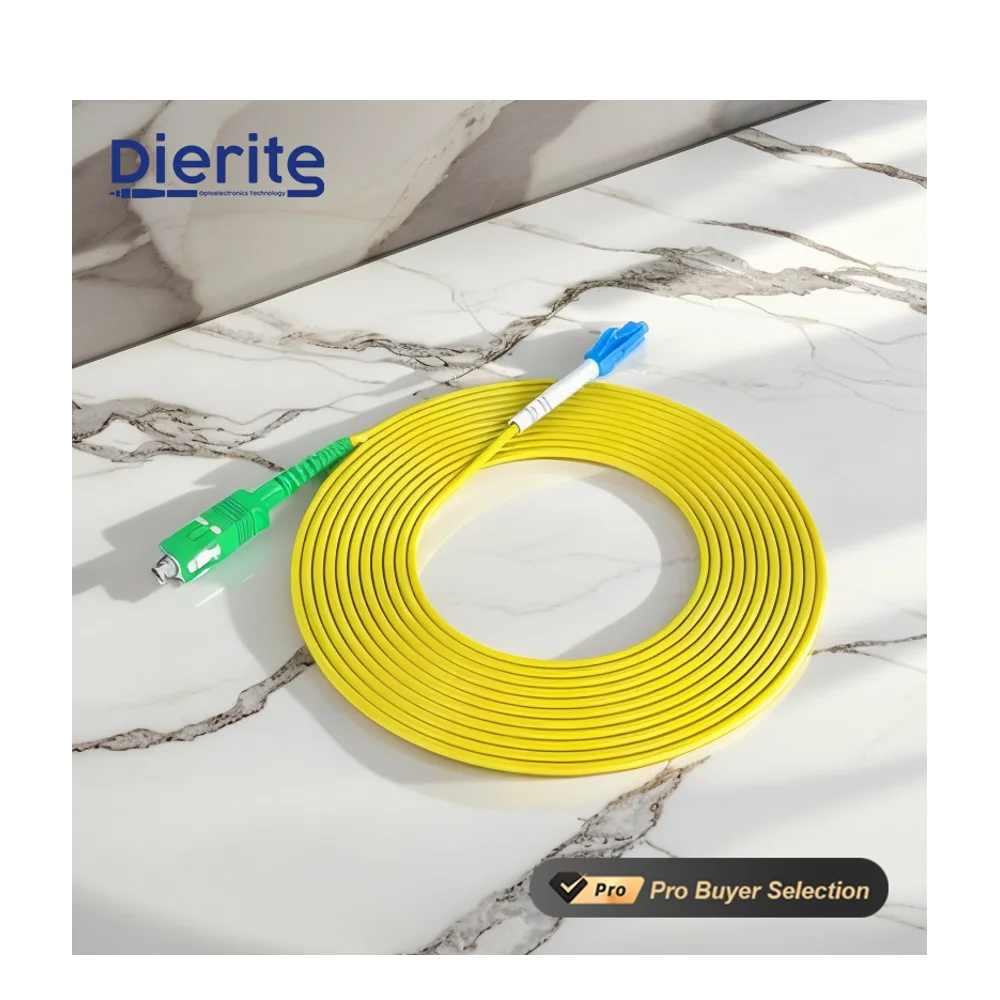 Dierite excellence in networking single mode 20km sc 1310/1550nm 10% multimode getaway fiber optic communication Patch Cord