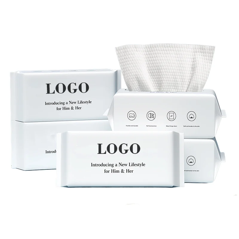 Customized feminine makeup remover refreshments facial cleansing face wet wipes feminine soft organic wet wipes for face