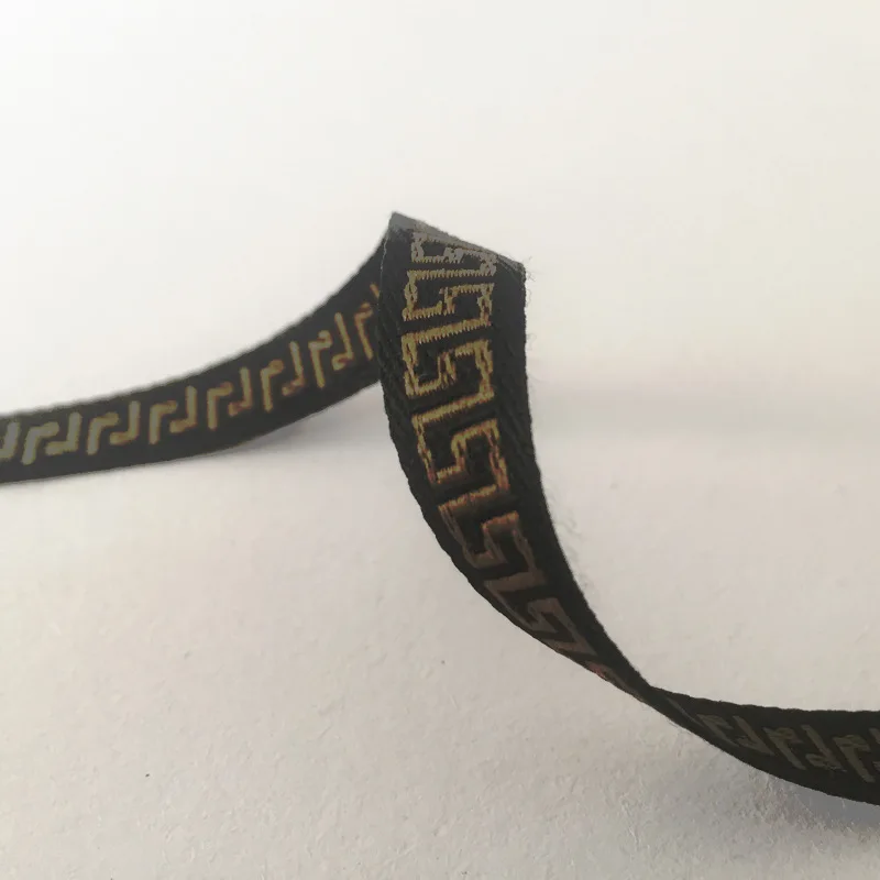 1cm  newest selling woven custom jacquard webbing strap sustainable manufacturer