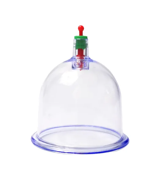 Chinese Medical Single Hijama Cupping Cup Jar Vacuum Cupping Cup Set Hijama Therapy Single Plastic Cupping Cups