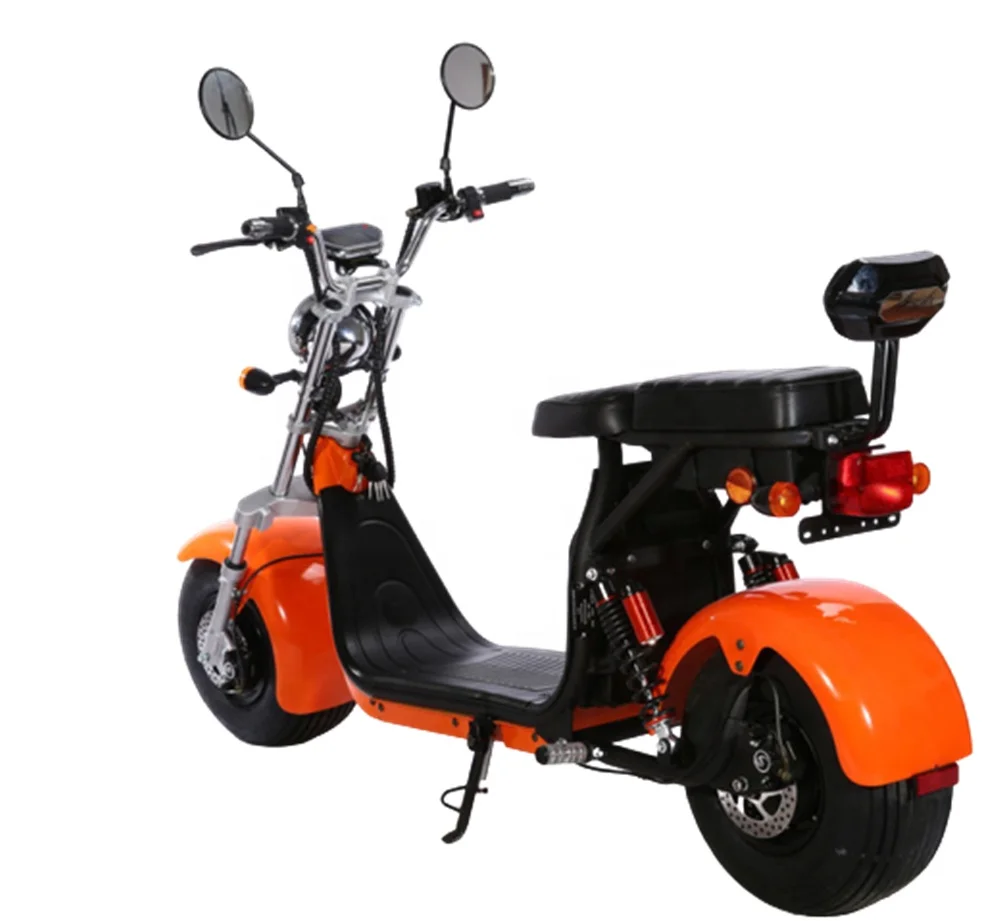 Electric scooter 800w citycoco with 2 seats fat tire 2000w scooters  free delivery